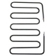 RESISTENZA GRILL IMMERGITORE 300MM 900W 230V L:195MM