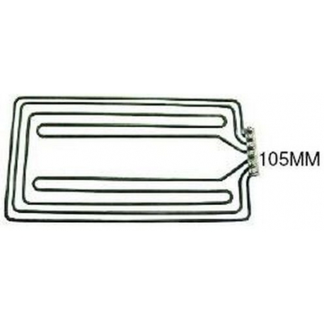 RESISTENCIA PLACA GRILL 5000W 3X230V 504X273MM - TIQ1020