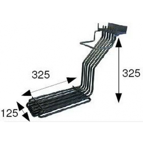 RESISTENZA FRIGGITRICE 5000W 3X230V - TIQ1021