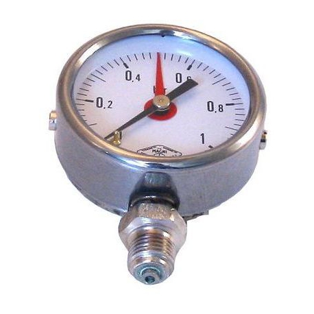 MANOMETER Ã­63MM 1/4 DRUCK 0-1BAR - TIQ3855