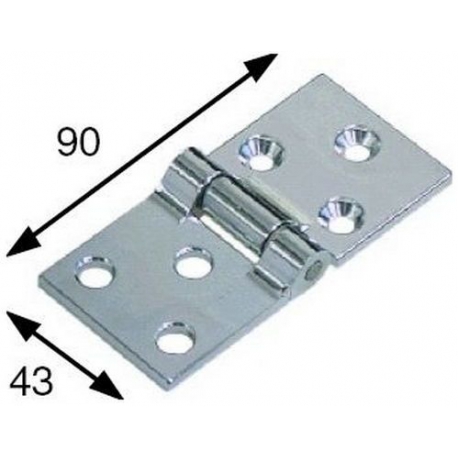 BISAGRA 90X43MM - TIQ4719