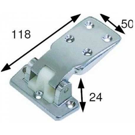 CHARNIERE 118X50X24MM ORIGINE - TIQ4746