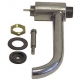 HANDLE DOOR FULL LAINOX/ALI WITH BUTTON PUSH BUTTON 16MM
