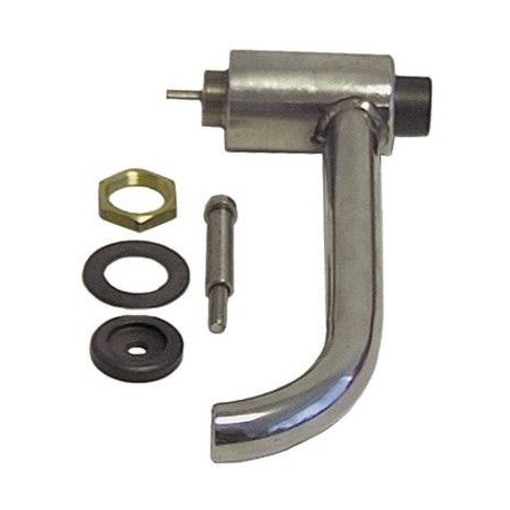 MANIGLIA DI PORTA COMPLETA CON BOTTONE PULSANTE 16MM - TIQ4867