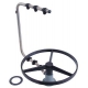 HOLDER ROUND BASKET WITH ARM WASHING - TIQ60513