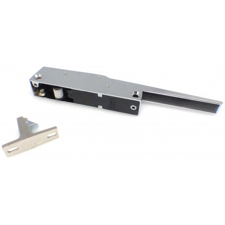 HANDLE LATCH FERMOD 790-01 WITH CATCH DOOR 150MM CHROME BETW - TIQ4005