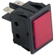 LIGHT 30X22MM 230V RED - YOQ19