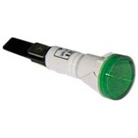 SPIA FASTON 6.3MM 230V Ã­14MM VERDE - YQ782