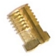 SLOTTED NUT M 8X1 - BY 10 P. - TIQ7610