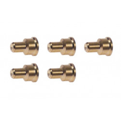 LOT DI 5 UGELLI GAS NATURE UNIVERSALE (J) Ø0.4MM