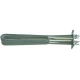 RESISTENCIA CALDERA 9800W 230V L:325MM H:68MM 96X81MM - TIQ0379
