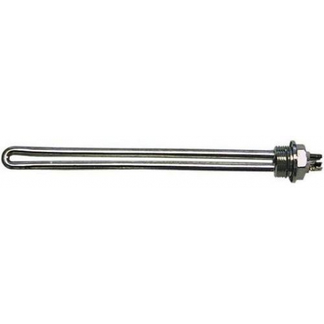 RESISTENZA IMMERGITORE 230MM 1000W 220V TRA ASSE 10MM MONO F - TIQ0484
