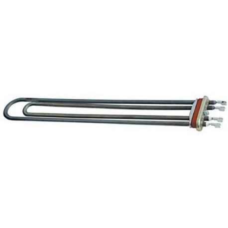 RESISTENZA 4000W 230V L:410MM L:65MM FLANGIA OVATE 70X18MM - TIQ61013
