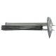 RESISTENZA COMENDA 2200W 230V L:235MM L:38MM H:40MM ØFLANGIA