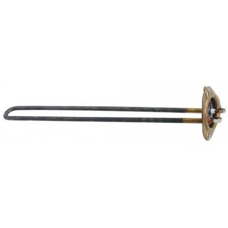 RESISTENZA 2800W 230V L:375MM TRA ASSE 63MM Ã­FLANGIA 47.5MM - TIQ61302