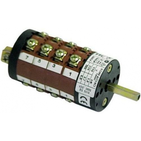 SWITCH 400V 16A 6POSITIONS - TIQ8801