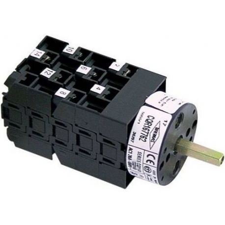 ROTATING SWITCH 16A/500V VIS - TIQ8923