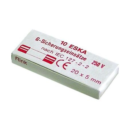 FUSIBILE 100MA RAPIDA 5X20 250V LOT DI 10 - TIQ8214