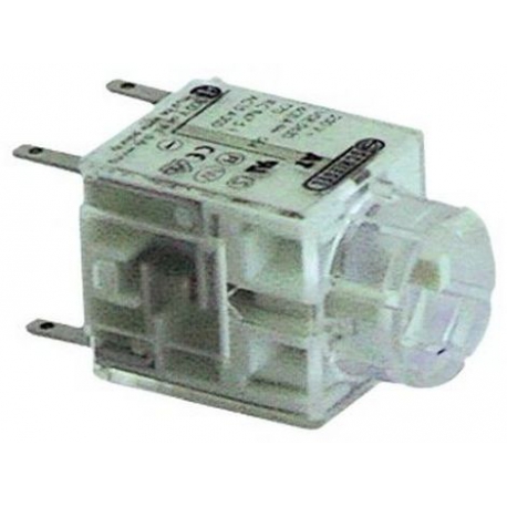 BLOCCO CONTATTO LUMINOSO 1ACCESO/1SPENTO - TIQ8442