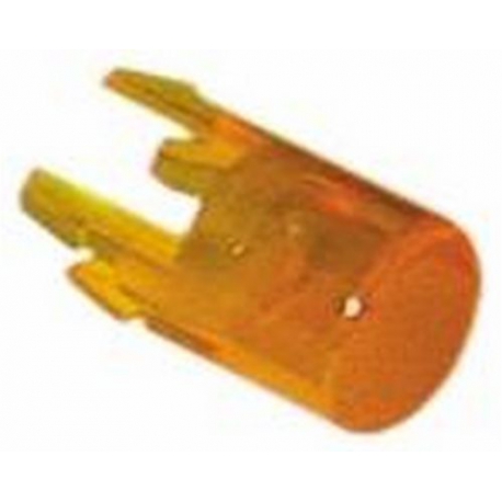 BOUCHON BOUTON 16MM JAUNE - TIQ9587