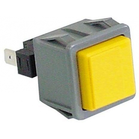 INTERRUPTOR PULSADOR 1 POLO AMARILLO - QUQ6671