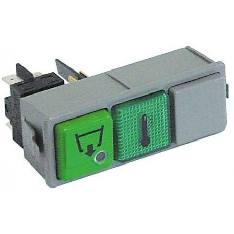 BLOCCO COMPLETO PULSANTE +INDICATORE - QUQ6673