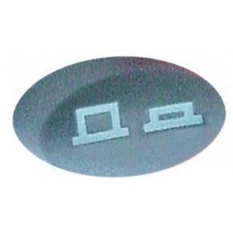 TASTO SELETTORE TEMPO - QUQ7587