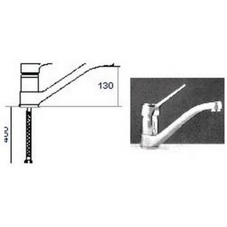 TAP WATER MIXER 1/2 AVEC SMALL LEVER - TIQ3564