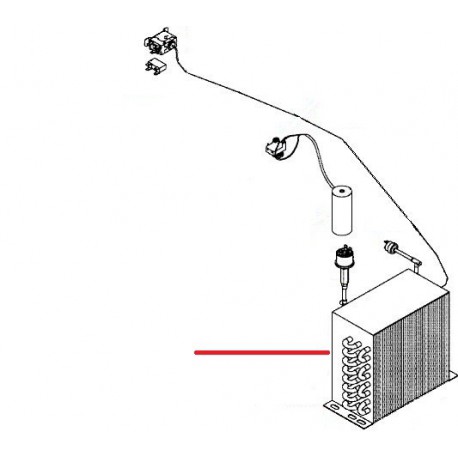 CONDENSER Q130C GENUINE I.T.V