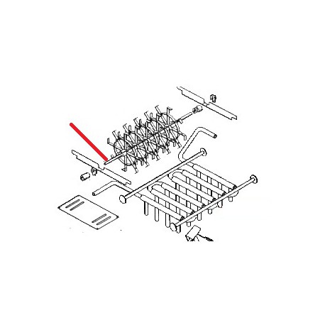 AXE D'AGITATEUR Q130C ORIGINE I.T.V - VGQ851