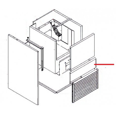 PANEL FRONTAL INFERIOR Q40 305X358MM - VGQ922