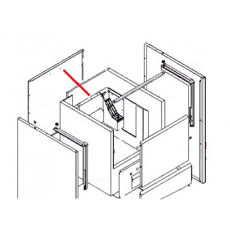 DEFLECTEUR DE GLACON 130 ORIGINE I.T.V - VGQ084