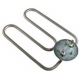 RESISTENZA DI VASCHETTA 1800W 230V IMMERGITORE 195MM TRA ASS - WQ906