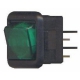 INTERRUTTORE RIBALTARE ELETTROBAR VERDE 16A 250V 26.5X25.6MM