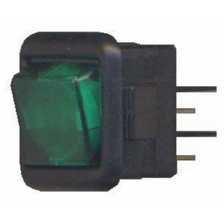 GREEN SWITCHTOG.16A 250V 26.5X25.6MM 85Â° - RQ48