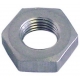 NUT STEEL 1/4 HOLE