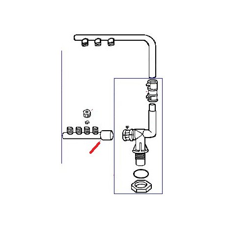 WASHING RAMP TUBE - YHQ607