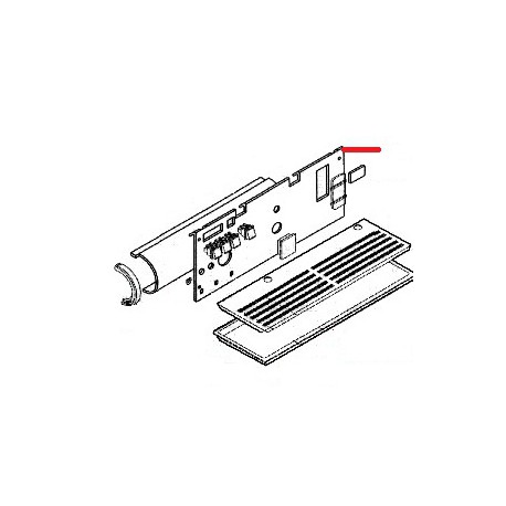 PLACA DELANTERA 95 SPRINT E/S - FZQ476