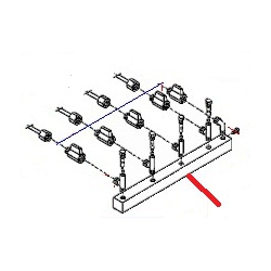 BLOC DISTRIBUTION 4GR 100/S ORIGINE SAN MARCO