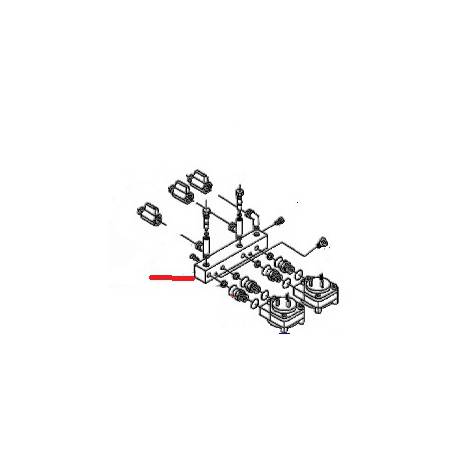BLOQUE DISTRIBUCION MEDIDOR DE CAUDAL PRATICAL - FZQ6535