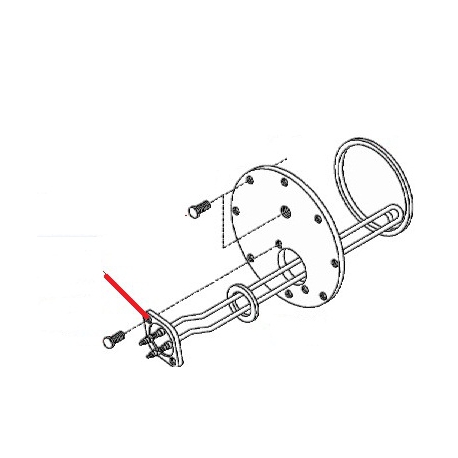 RESISTANCE 2000W 240V ORIGINE SAN MARCO - FZQ6607