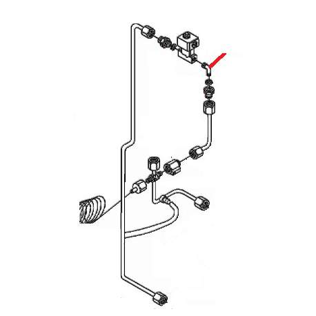 RACCORD COUDE INJECTEUR ORIGINE SAN MARCO - FZQ6609