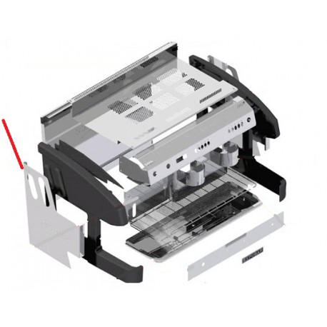 EMBELLECEDOR INOXIDABLE IZQUIERDO - RKQ761