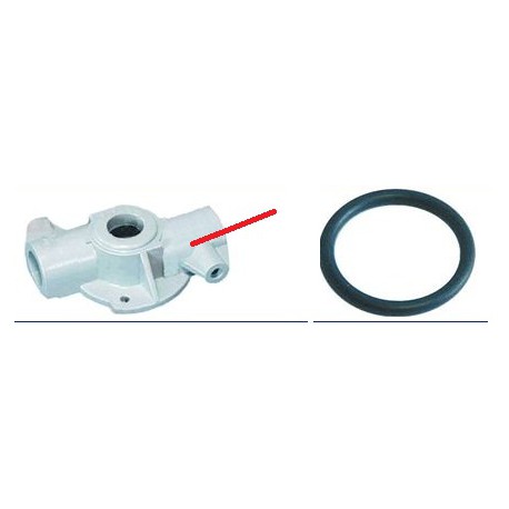 SOPORTE TUBO ACLARADO NM INOXIDABLE - OGQ6551