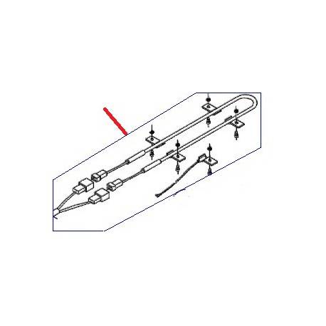 KIT RESISTENCIA 2GR CALENTADOR DE TAZAS - FZQ7515