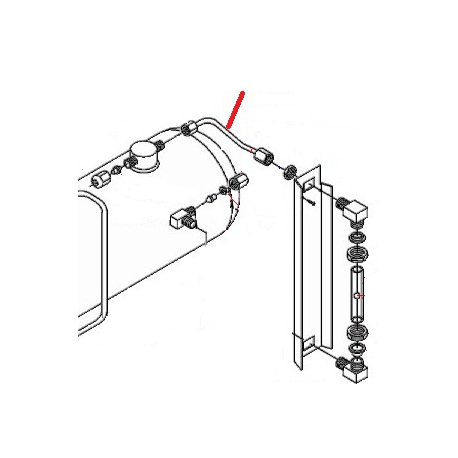TUBE NIVEAU SUP 3/4GR 105 ORIGINE SAN MARCO - FZQ7519