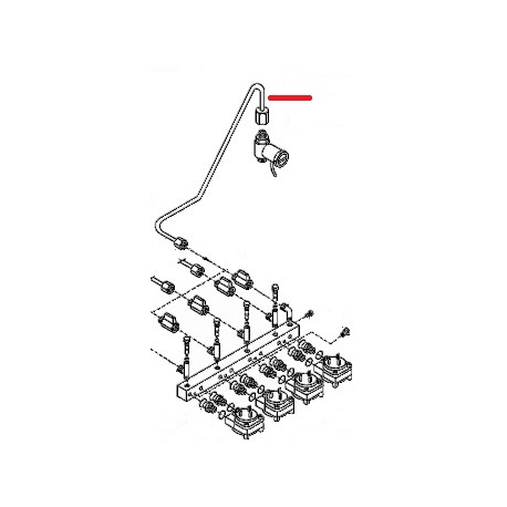 TUBO 3GR BLOQUE MEDIDOR DE CAUDAL 105 - FZQ7523