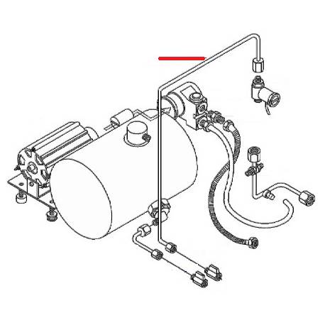 TUBE 1ER GR BLOC DEBIMETRE 105 ORIGINE SAN MARCO - FZQ7535