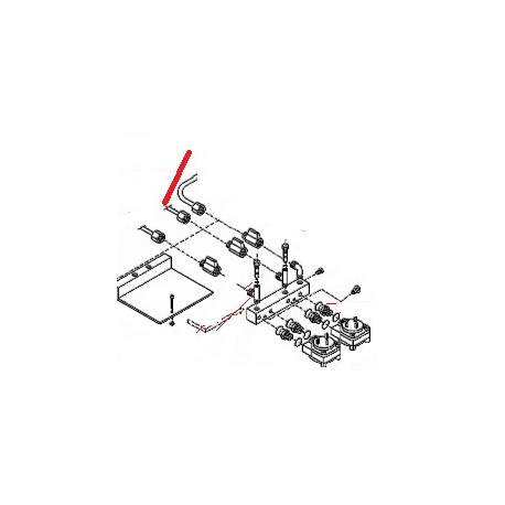 TUBE DEBIMETRE/2EME INJECTEUR - FZQ7538