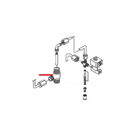 MIXER T SHAPED FITTING - FZQ7542